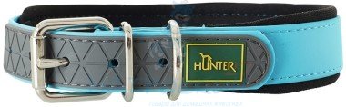 Hunter ошейник для собак Convenience Comfort биотановый с мягкой горловиной бирюзовый