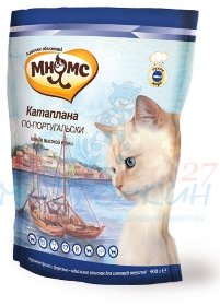 Мнямс корм для взрослых кошек Катаплана по-португальски (с форелью) 