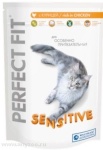 Perfect Fit Sensitive Сухой корм для чувствительных кошек Курица